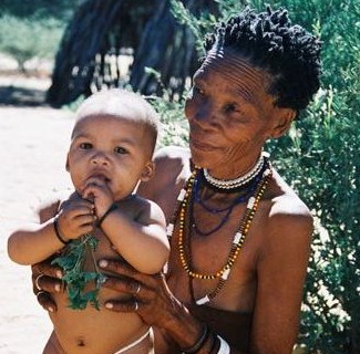 bushman-woman.jpg san bushman woman and child