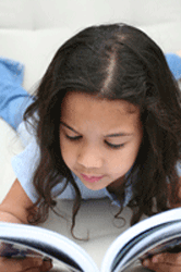 Girl reading 