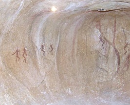 San Cave in Children's Gallery at Pretoria Art Museum