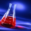 Erlenmeyer Flask with Red Liquid