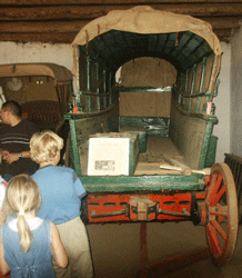 Voortrekker wagon at Genadendal Museum Complex Voortrekker wagon at Genadendal Museum Complex