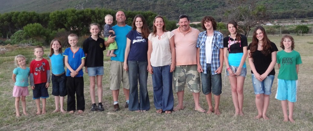 South African homeschooling families - The Erwees and the Youngs