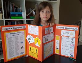 South African history lapbook about Gold and Diamonds
