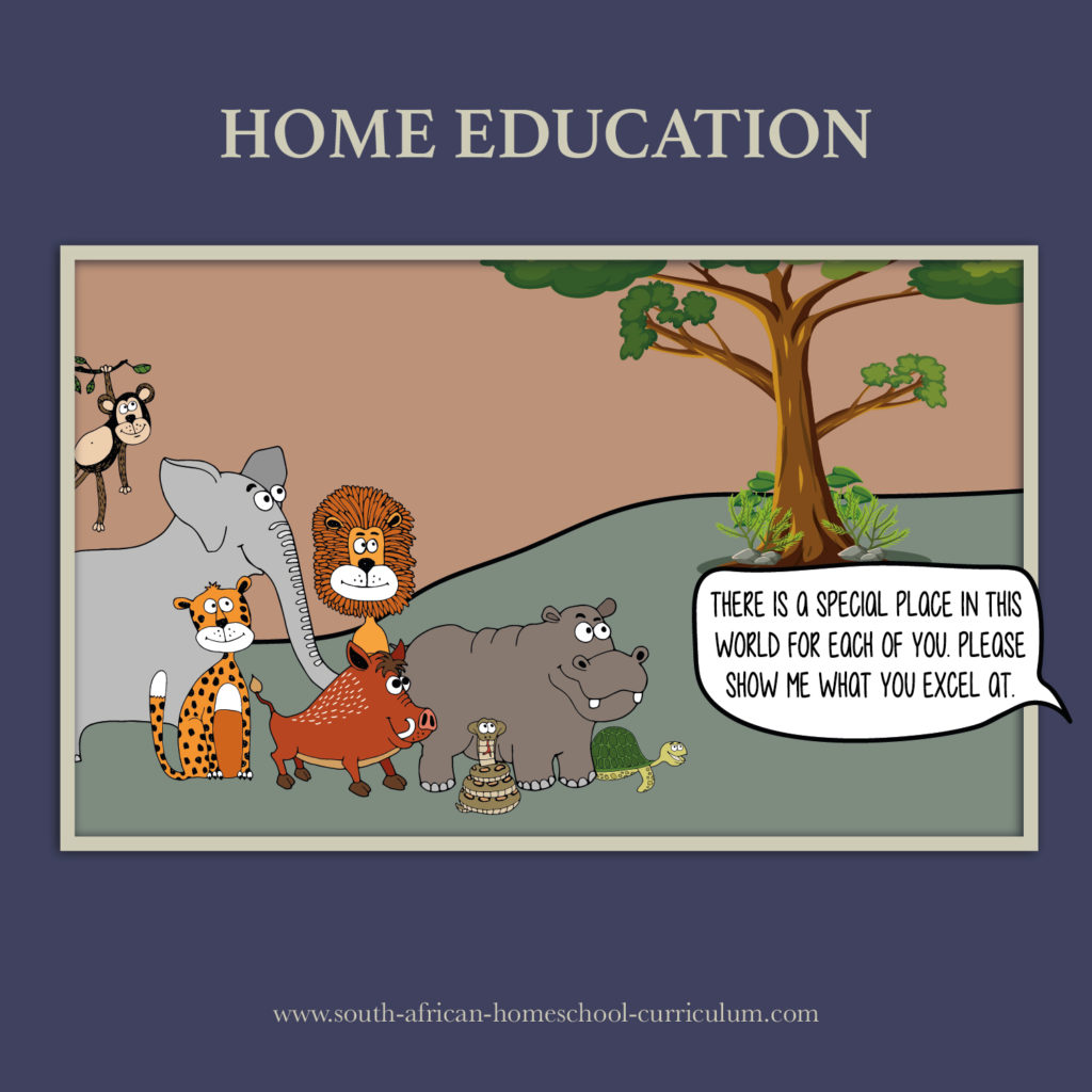 home education cartoon