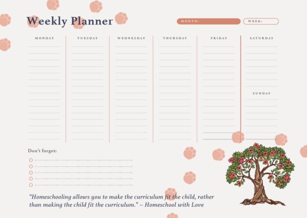 Homeschool Planner - Image 3