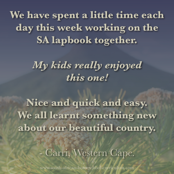 South Africa Today Lapbook Customer Review