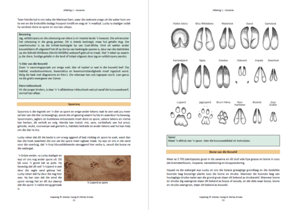 sample page of Natuurskattejag 2