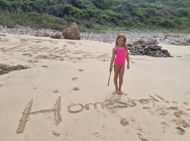 Deschooling at the beach